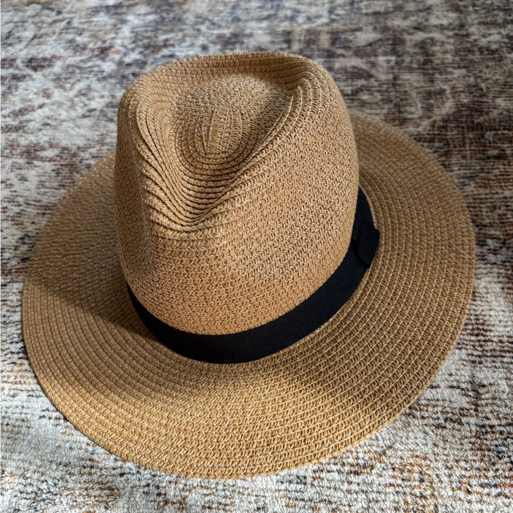 Classic Tan Fedora Hat